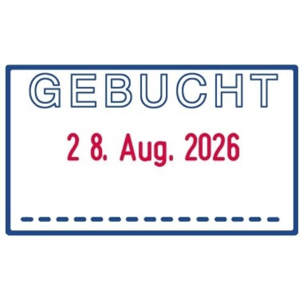 trodat Datumstempel Printy-Dater 66306 41x24mm GEBUCHT gr/sw-4