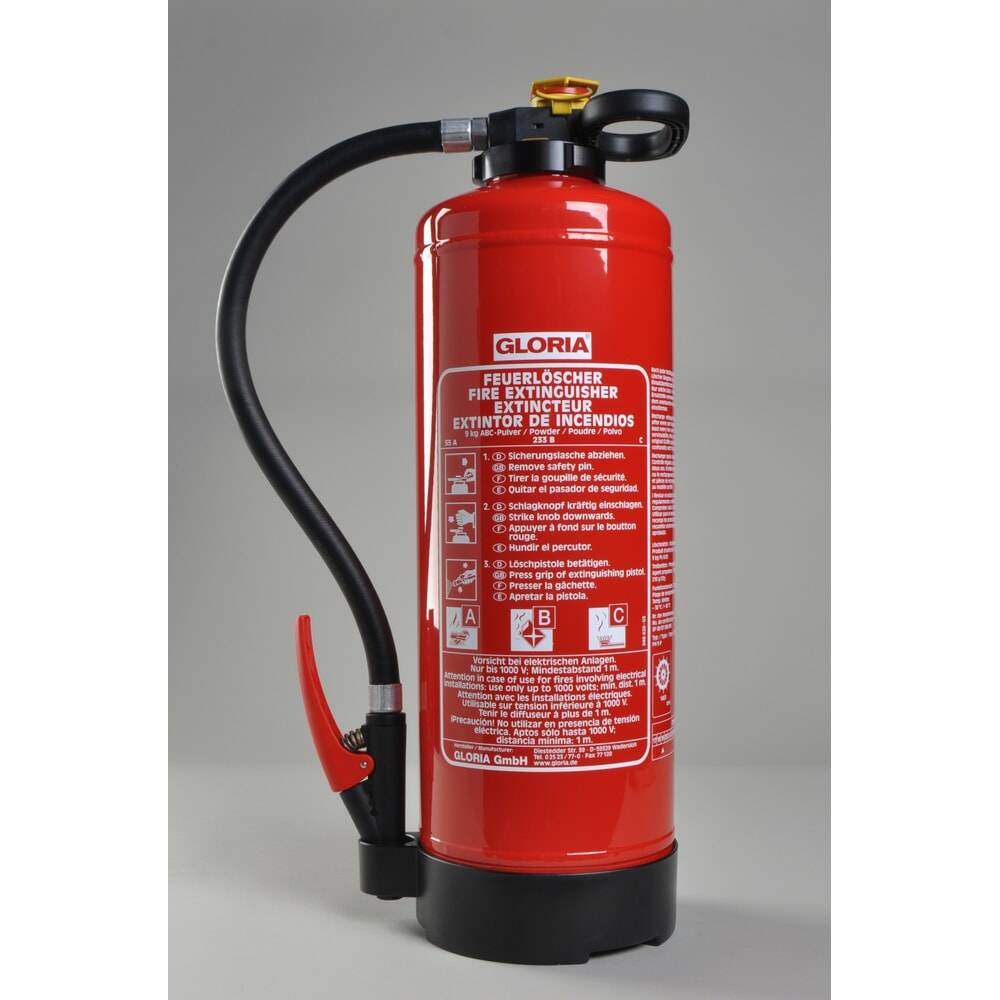 GLORIA® Aufladefeuerlöscher PH 9 PRO (D/A)-0