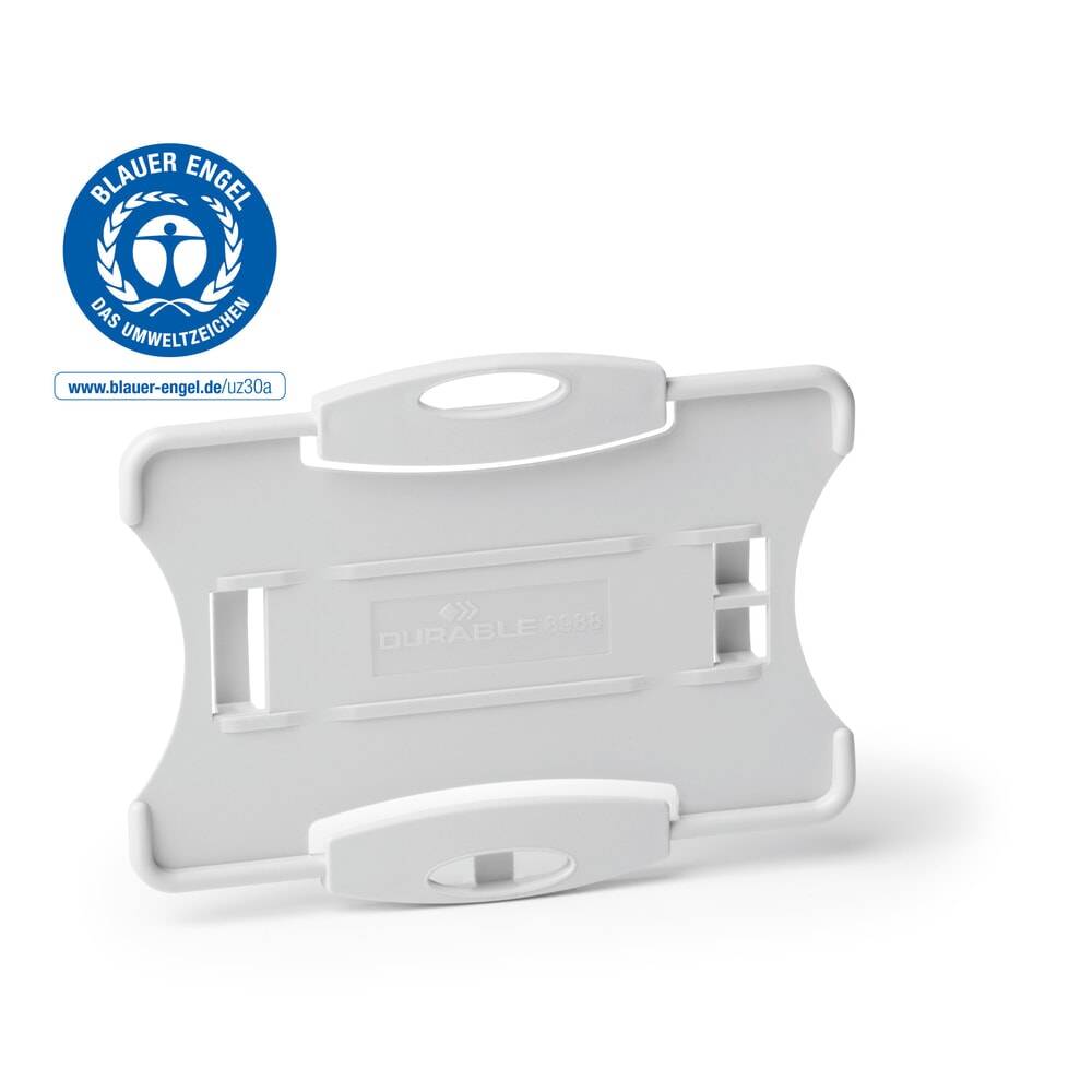 DURABLE Ausweishalter ECO für 1 Karte, grau, 20 Stk/VE-1
