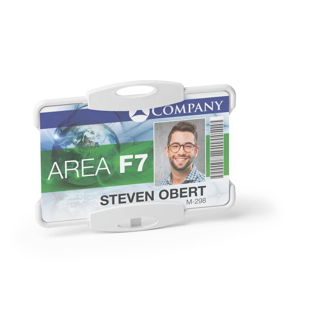 DURABLE Ausweishalter ECO für 1 Karte, grau, 20 Stk/VE-2