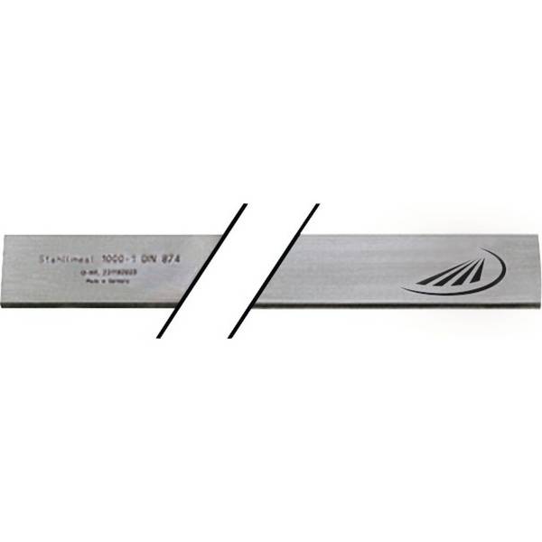 HELIOS PREISSER Lineal DIN 874/I, Stahl, Länge 1000 mm