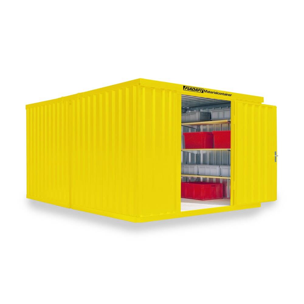 FLADAFI® Materialcontainer Kombination, lackiert, 2 Module-0