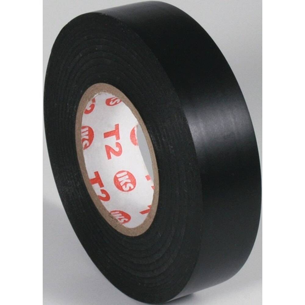 IKS Isolierband E91, Länge 33 m Breite 15 mm, schwarz, Rolle-0
