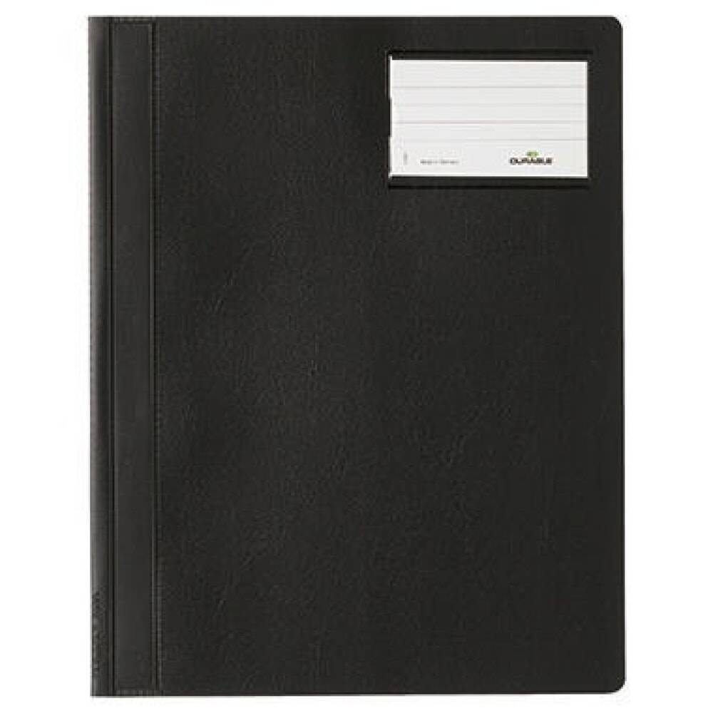 DURABLE Schnellhefter 250001 DIN A4 Polyethylen schwarz-0