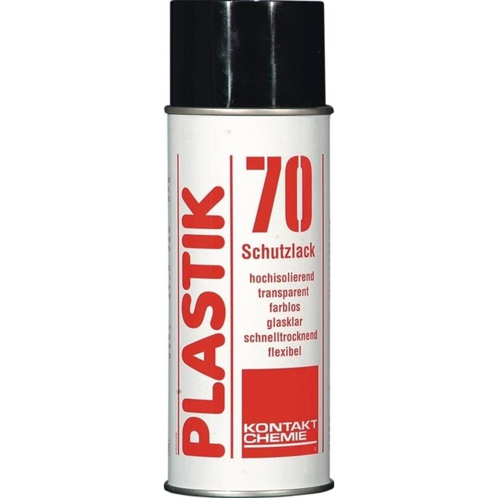 KONTAKT CHEMIE Leiterplattenschutzlack PLASTIK 70, farblos, Spraydose,-0