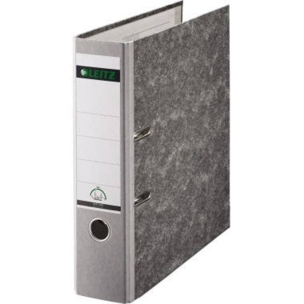 Leitz Ordner 10805085 DIN A4 80mm RC grau-0