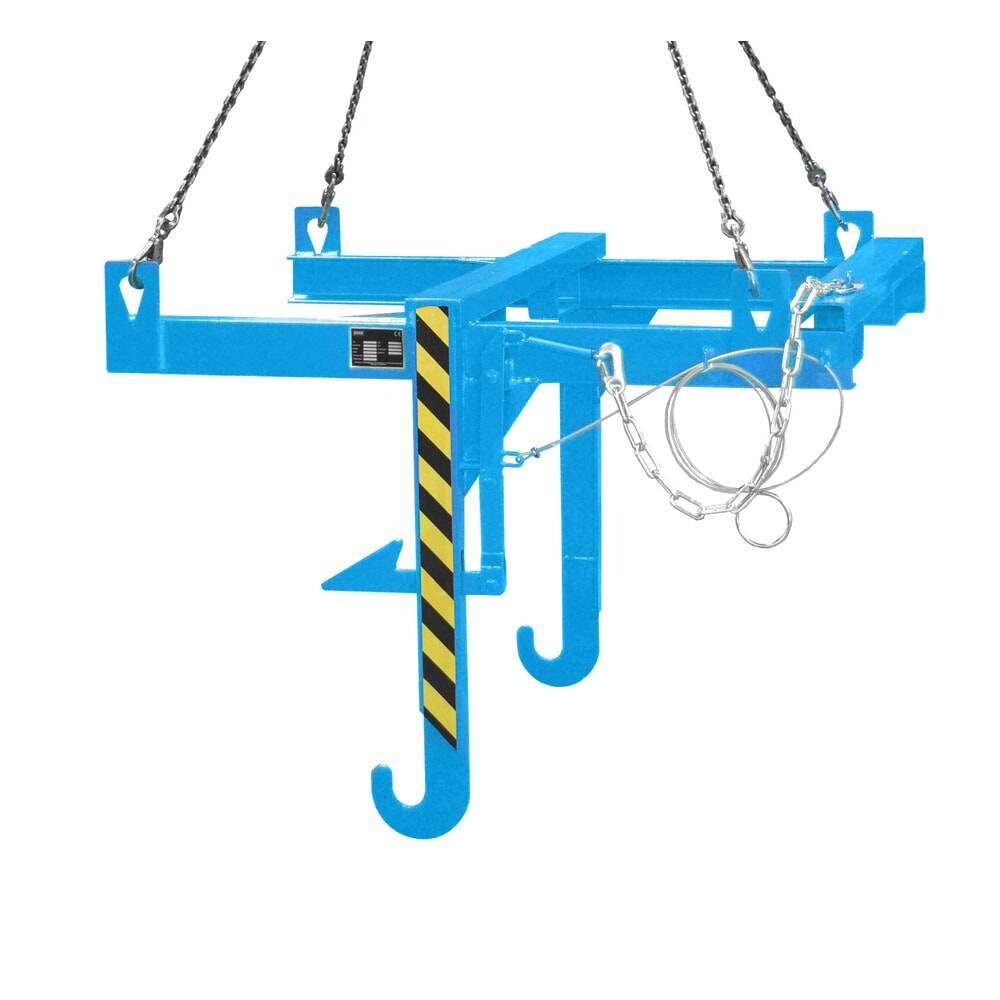 Bauer® Kipptraverse für Baustoffbehälter BBT, lackiert, Lichtblau-0