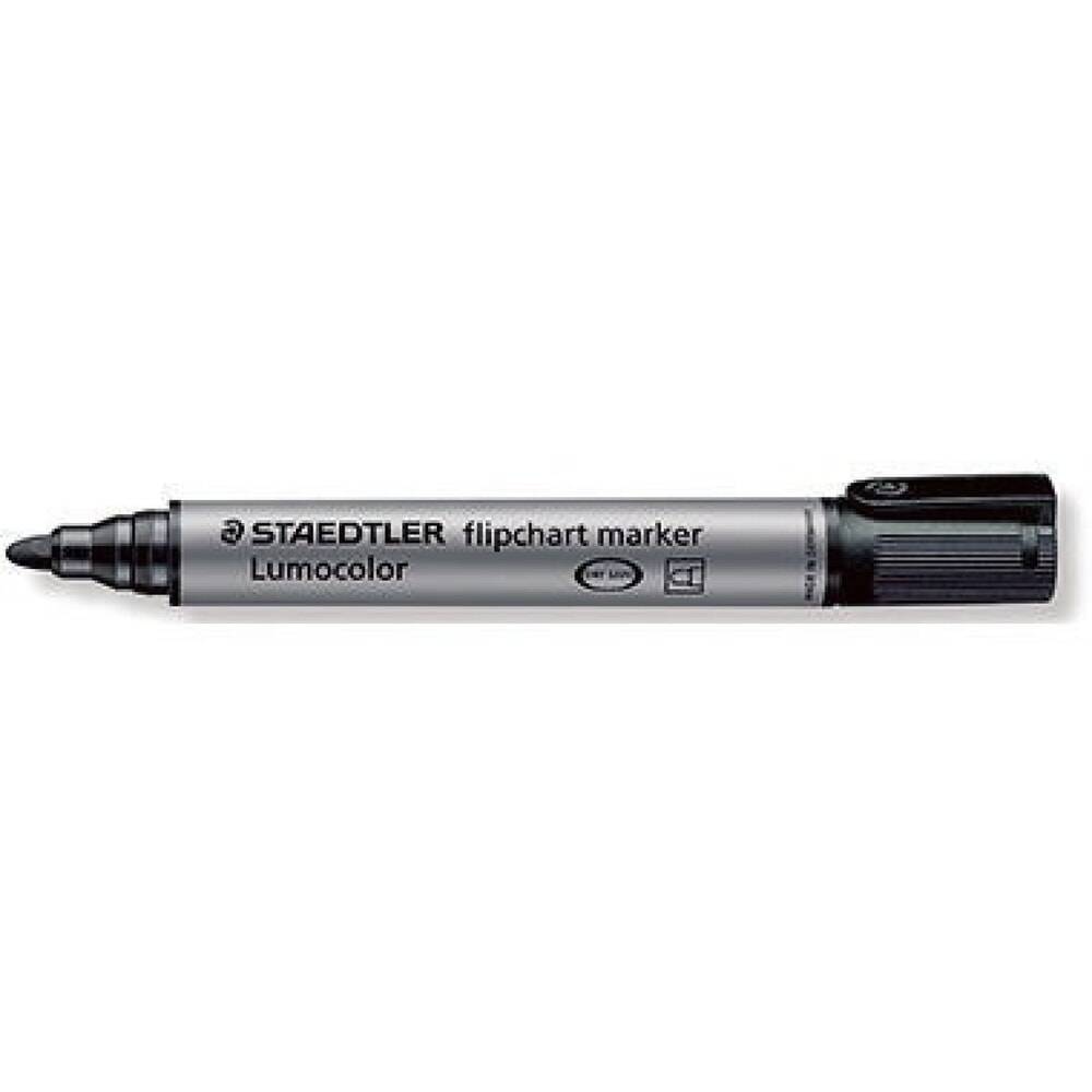 STAEDTLER Flipchartmaker Lumocolor 356-9 2mm Rundspitze schwarz-0