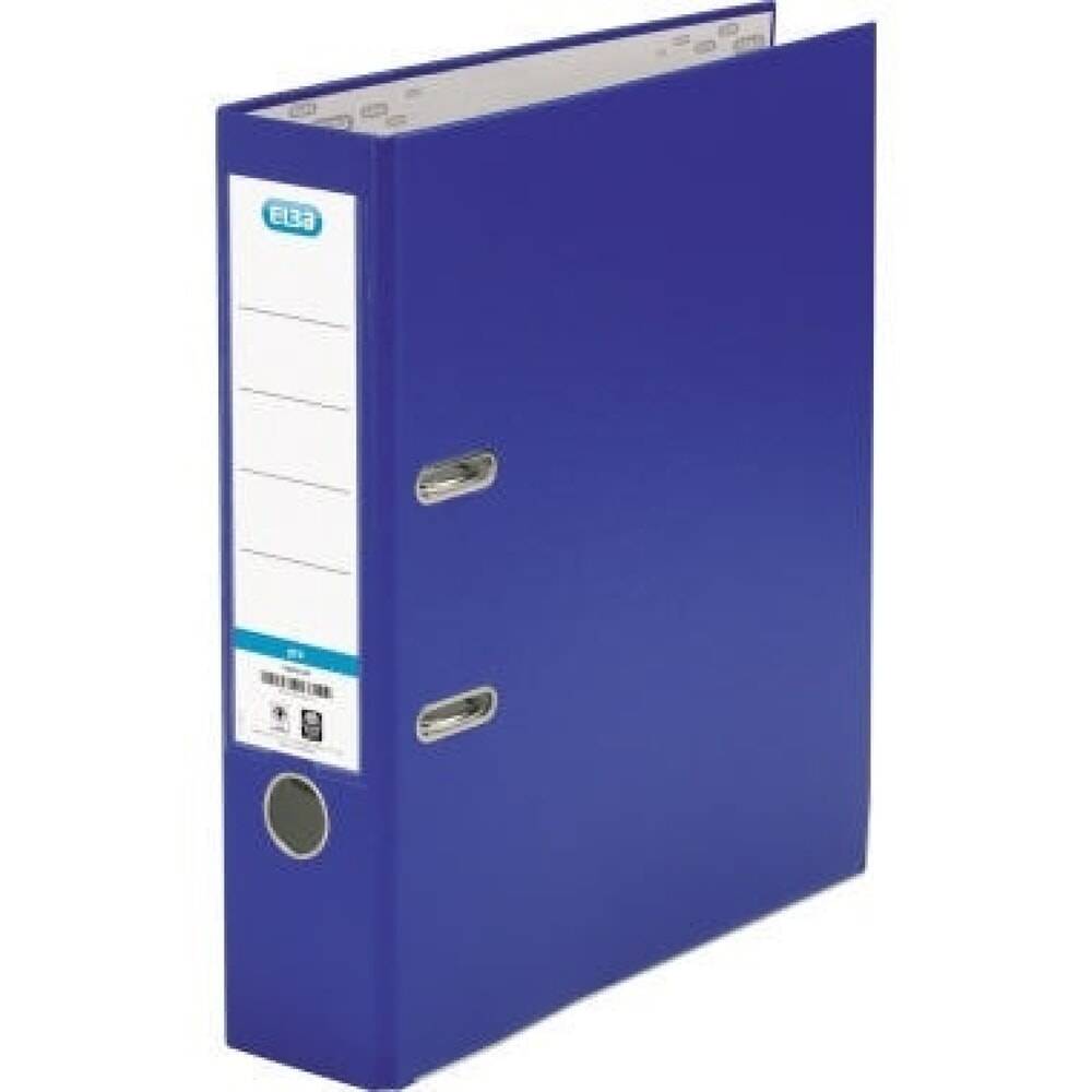 ELBA Ordner smart 100202148 DIN A4 80mm PP blau-0
