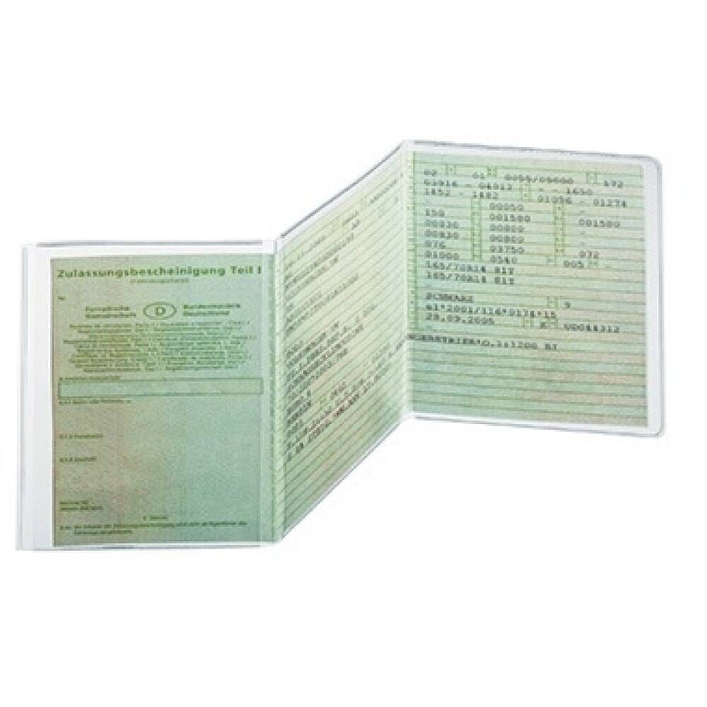 DURABLE Ausweishülle 214219 210x105mm Polypropylen transparent-0