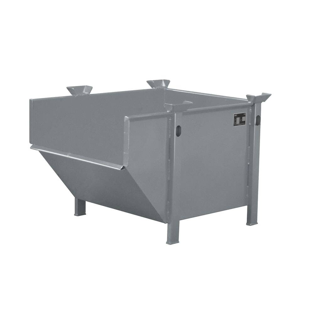 Bauer® Materialbehälter BBM 500, lackiert, Mausgrau-0