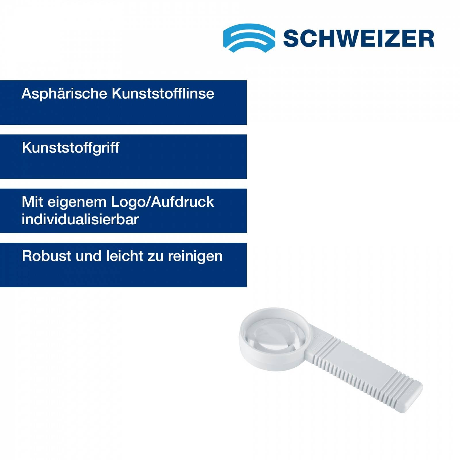 SCHWEIZER Handleseglas MEGA 20D/6x/Ø60mm weiß-0