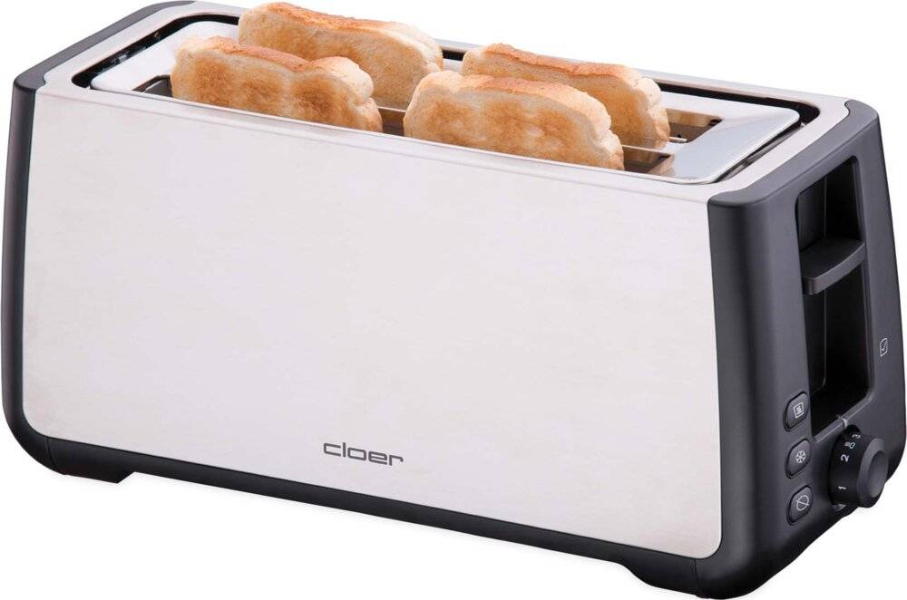 Cloer 3579 King Size - Toaster - 4 Scheibe - 2 Steckplatz-5