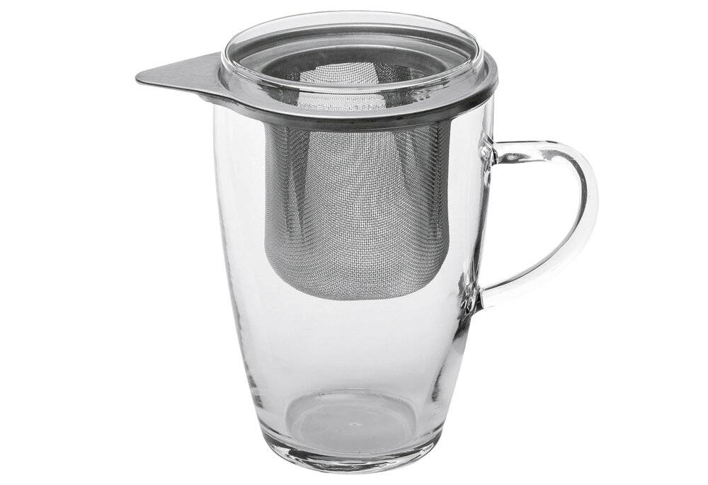 Bohemia Cristal Set Tea for ONE Teeglas, Glas, Transparent, 1 Stück (1er-0