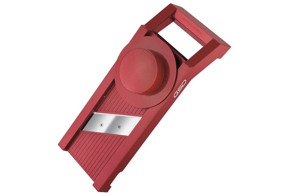 GSD Universal-Gemüsehobel 3-in-1 rot, Manuell, 3 mm, Rot, 1 mm, 110 mm, 300 mm-1