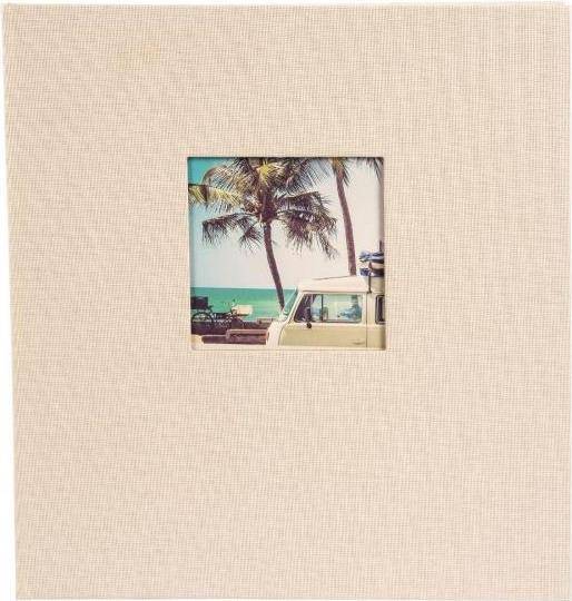 GOLDBUCH - Bella Vista sandgrau 30x31 60 weiße Seiten 27723-0