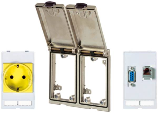 Murrelektronik 4000-68123-0021440, Modlink MSDD-Set: Einbaurahmen 4000-68123-0000000