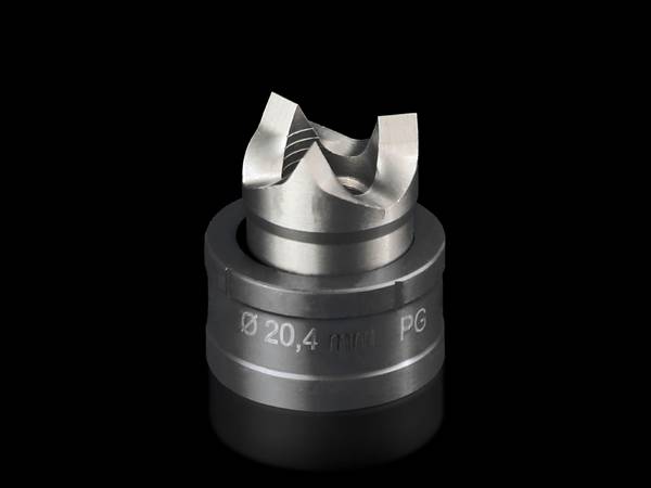 Rittal AS 4055.120 Spalt-Blechlocher rund für Edelstahl, mit 3-fach Teilung 4055120