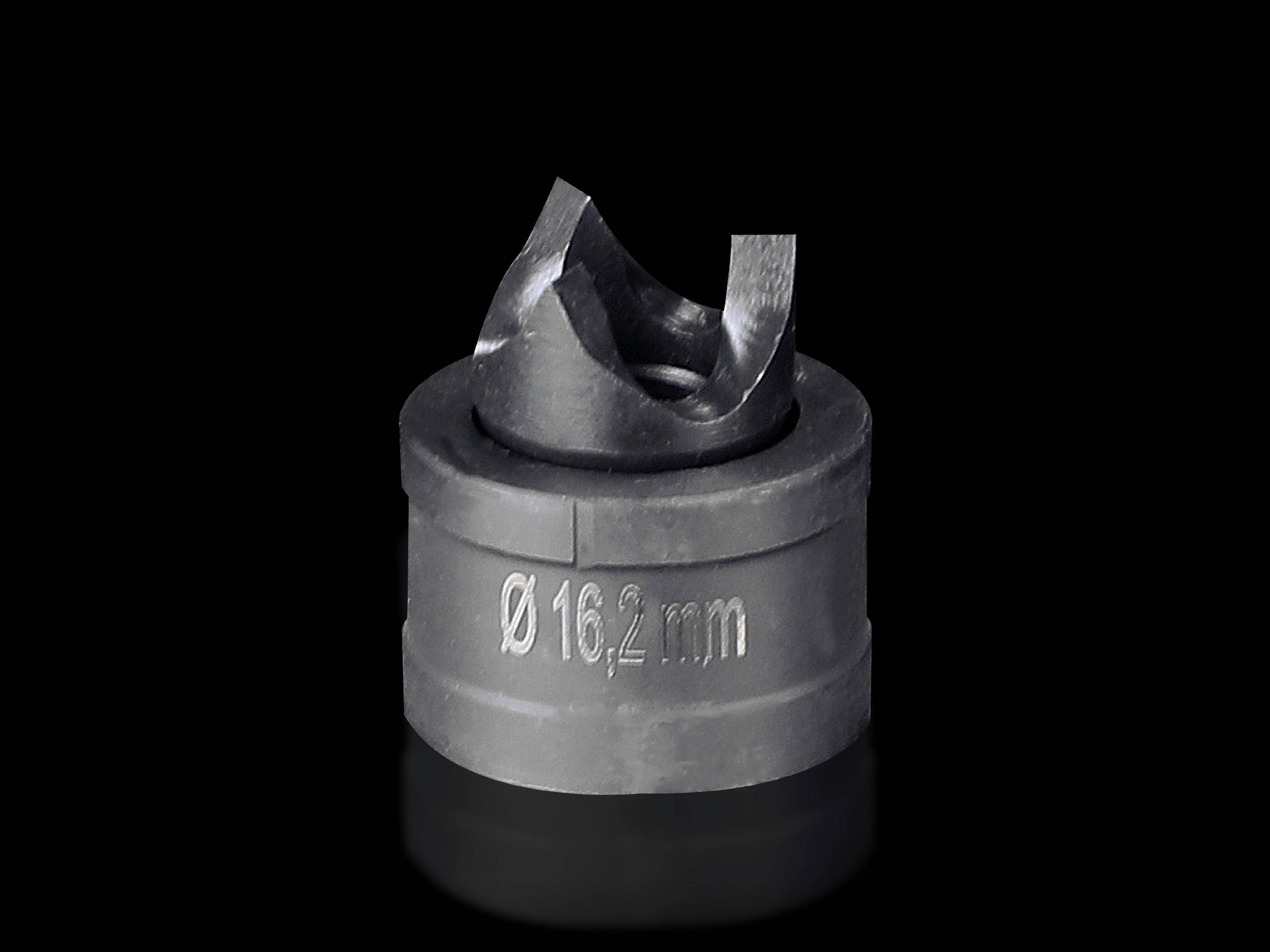 Rittal AS 4055.516 Spalt-Blechlocher rund für Stahlblech, mit 3-fach Teilung 4055516-0