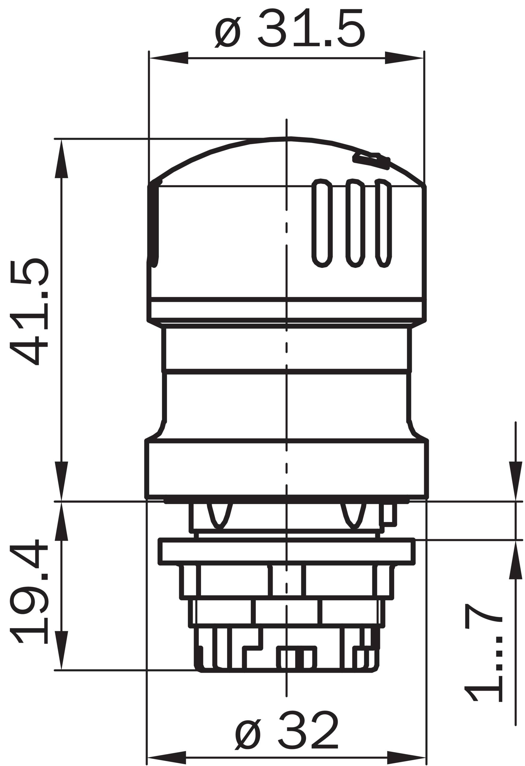 Sick ES21-AT1110, Sicherheitsschalter, P/n: 5321156-0