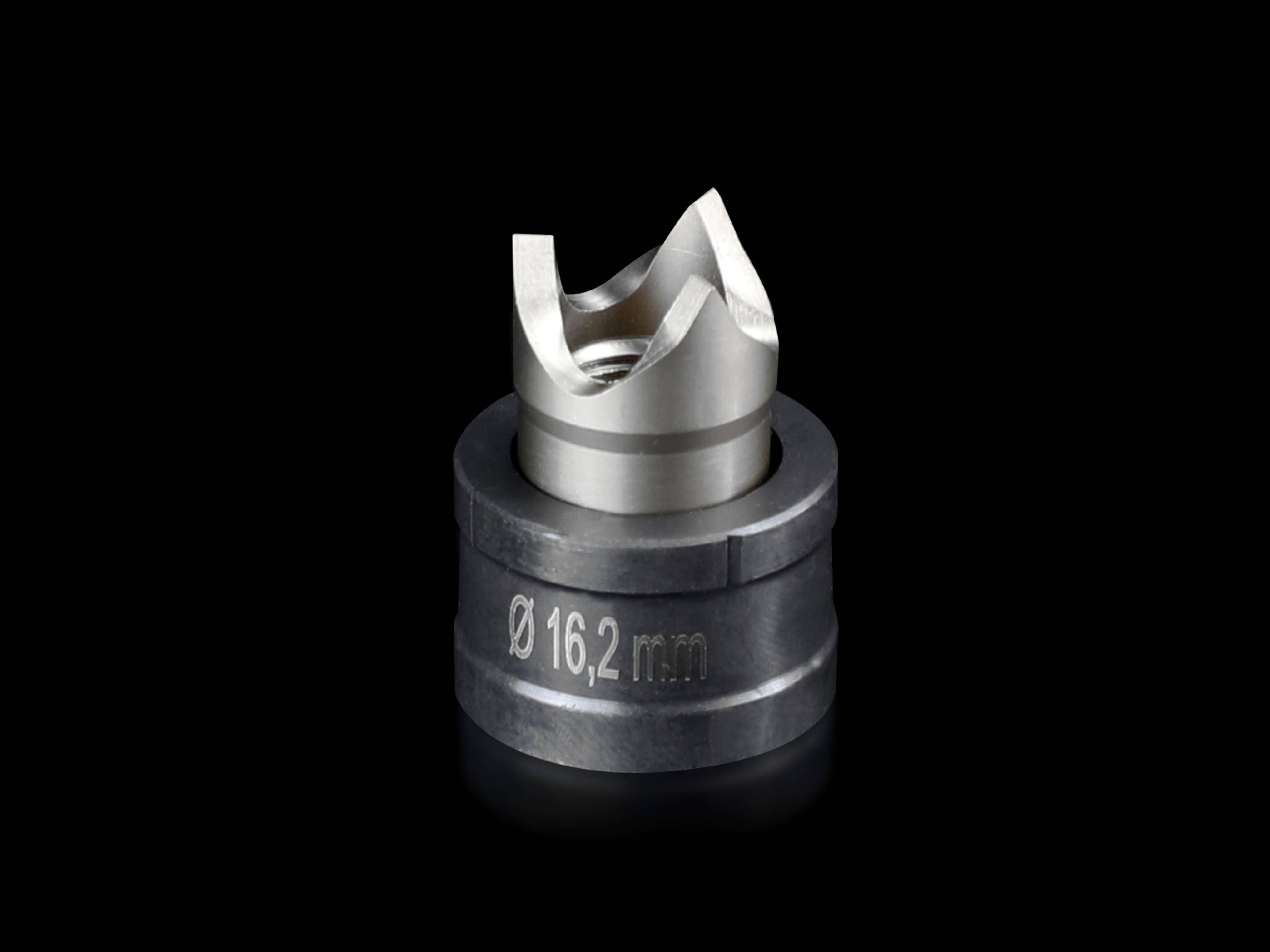 Rittal AS 4055.116 Spalt-Blechlocher rund für Edelstahl, mit 3-fach Teilung 4055116-0