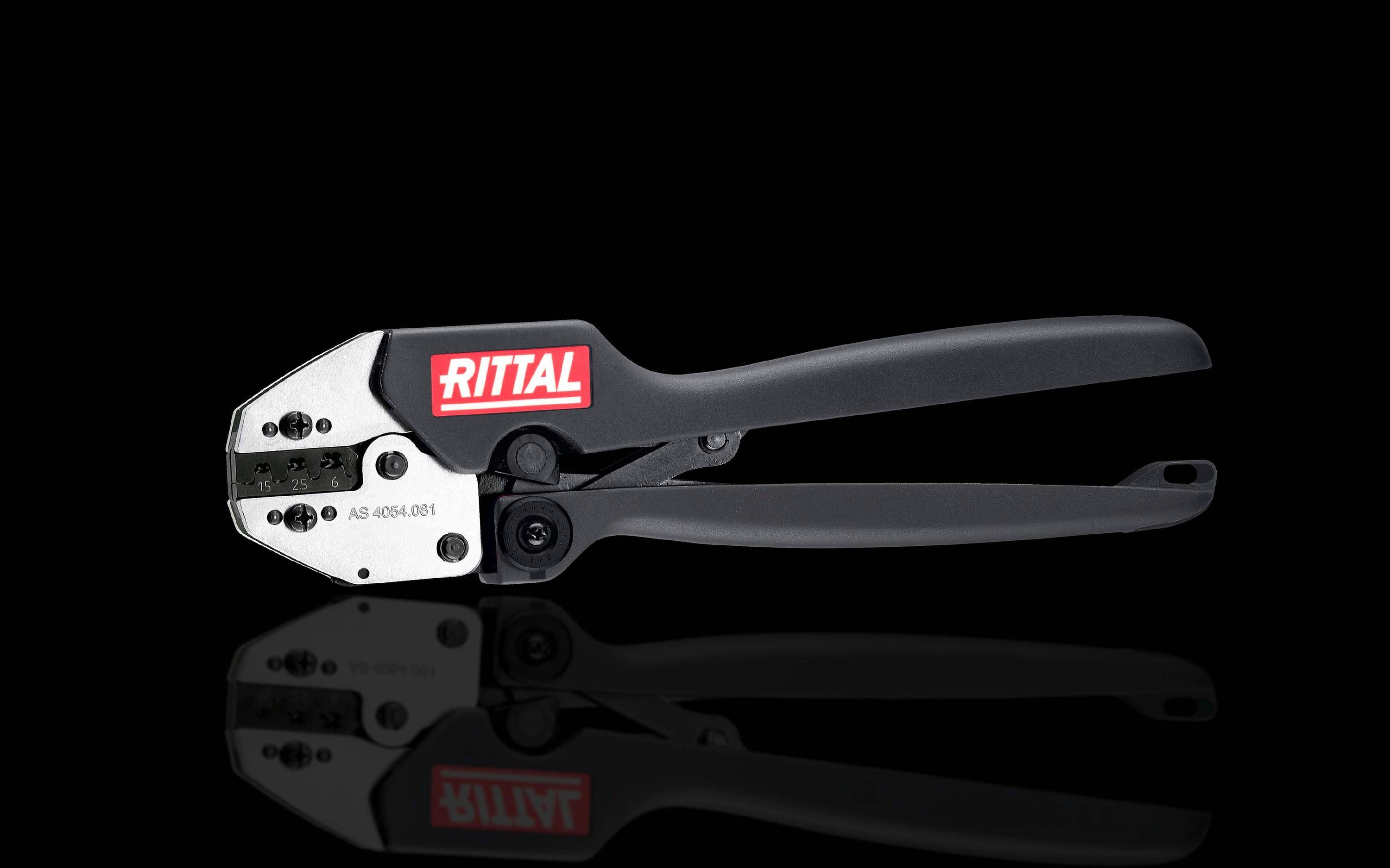 Rittal AS 4054.081 Crimpzange für Flachsteckhülsen 4054081-0