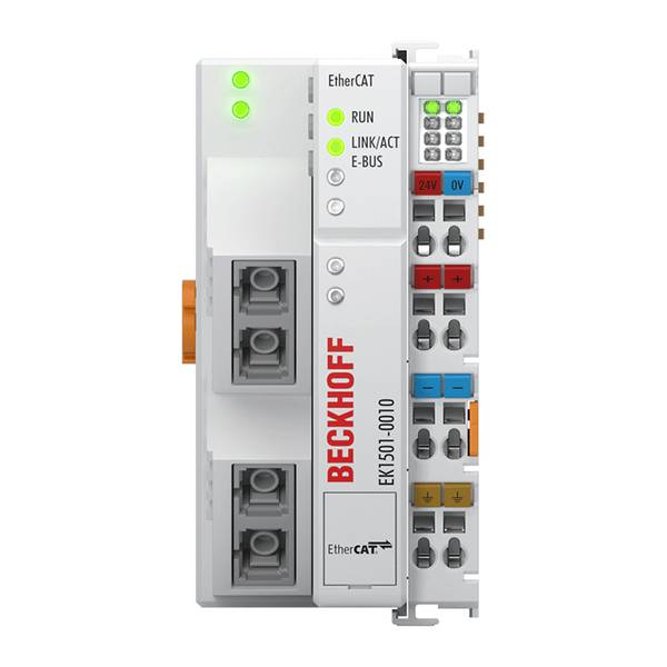 Beckhoff EK1501-0010, EtherCAT-Koppler mit ID-Switch, Singlemode-LWL-Anschluss