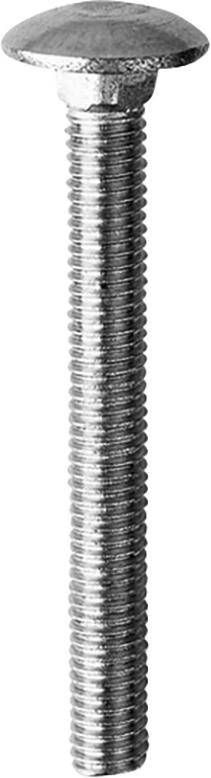 E-NORMPRO Flachrundschraube mit Vierkantansatz DIN 603 M8x35mm Edelstahl A2-0