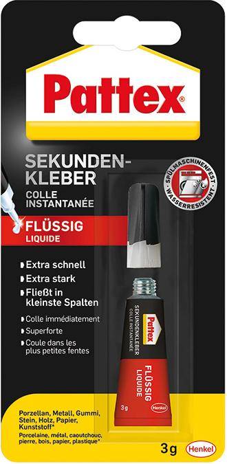 PATTEX Sekundenkleber Classic flüssig 3g-0