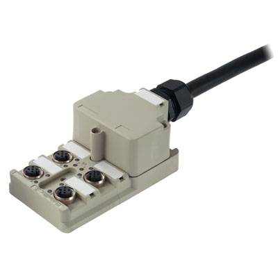 WEIDMUELLER Sensor/Aktor-Passiv-Verteiler SAI-4-M 5P M12 Weidmüller Inhalt: 1 St.