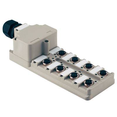 Weidmüller SAI-8-M 5P M12 1701250000 Sensor/Aktorbox passiv M12-Verteiler mit Metallgewinde 1 St. 
