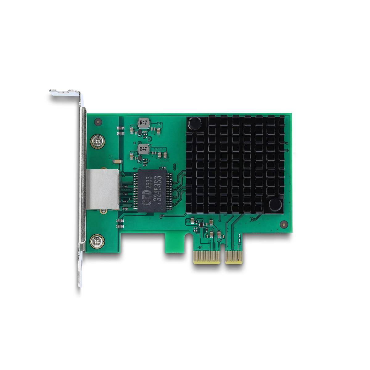Delock PCI Express x1 Netzwerkkarte 10 Gigabit LAN 1 x RJ45 RTL8127 PCI-Express-4