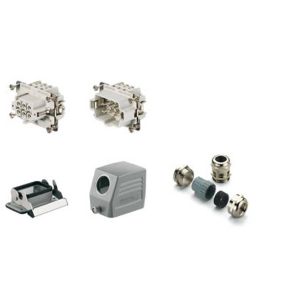 Weidmüller Steckverbinder-Set RockStar® HDC HE 1712460000 1 St.