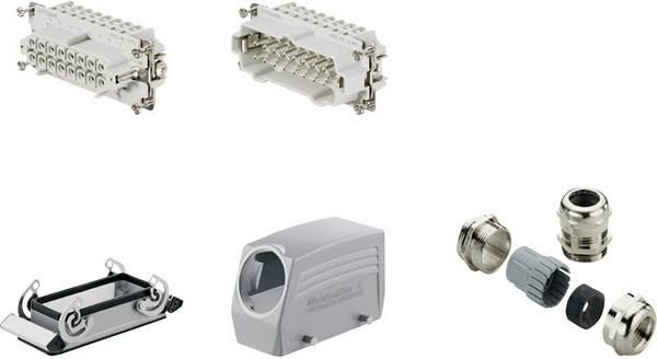 Weidmüller Steckverbinder-Set RockStar® HDC HE 1712520000 1 St.