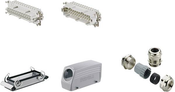 Weidmüller Steckverbinder-Set RockStar® HDC HE 1712530000 1 St.