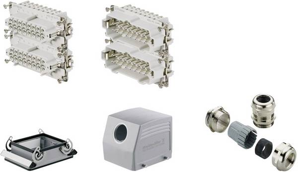 Weidmüller Steckverbinder-Set RockStar® HDC HE 1712540000 1 St.