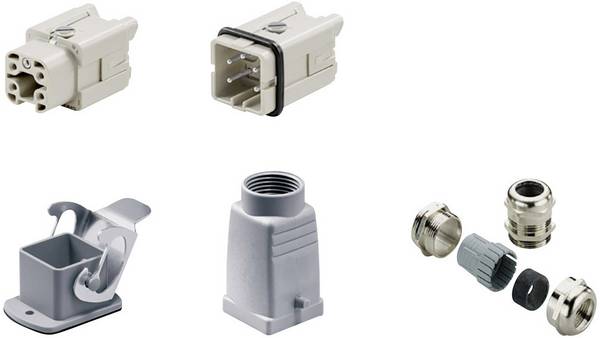 Weidmüller Steckverbinder-Set RockStar® HDC HA 1712590000 1 St.