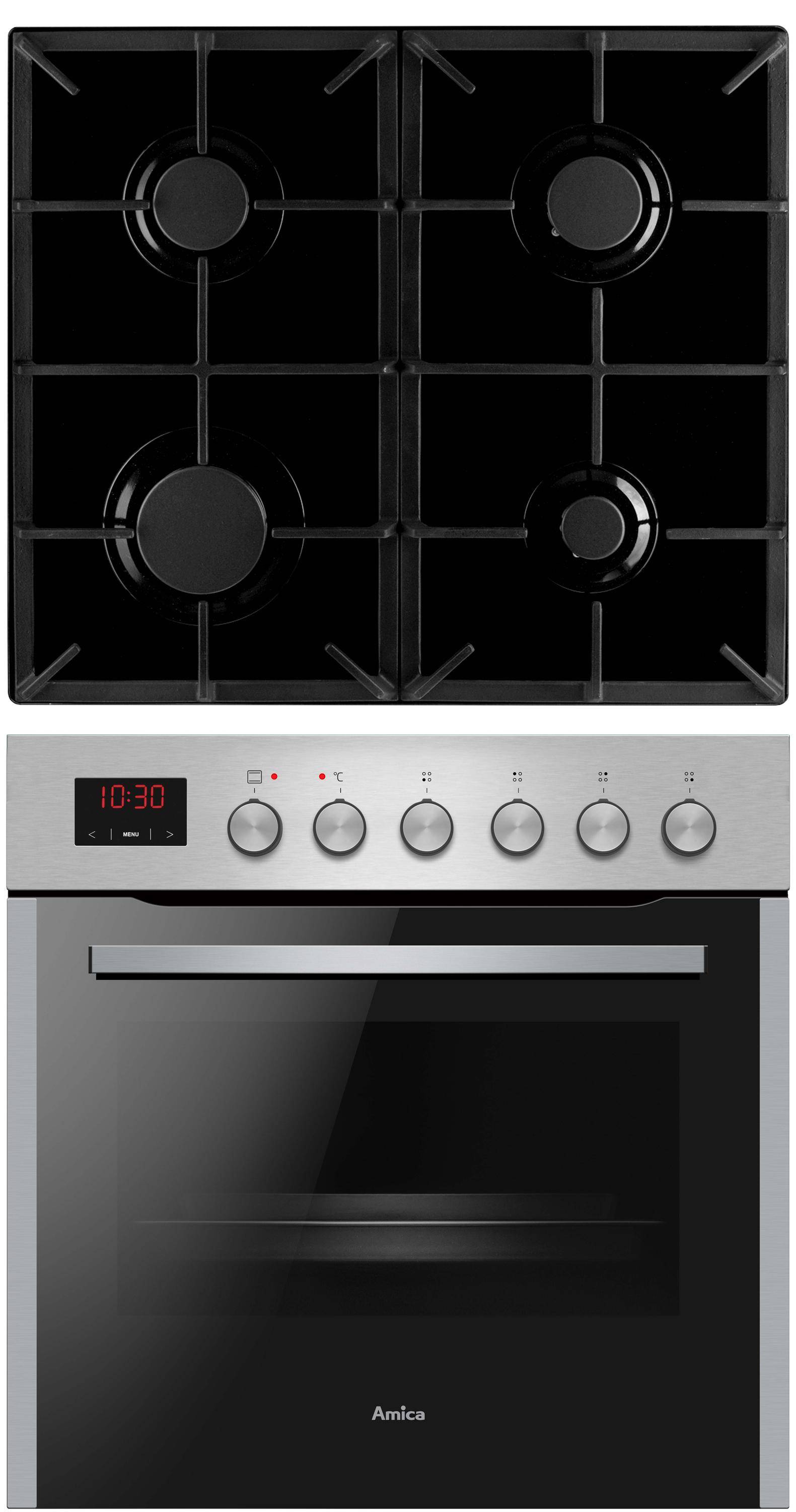 Amica EB-Gas-Herdset FineDesign EHEG 934 112 E-0