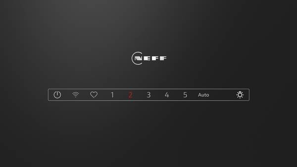 Neff D63IDK1S0, 430 m³/h, rezirkulierend, A, A, E, 60 dB