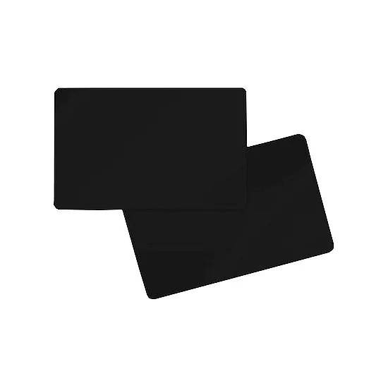 Evolis PVC cards Blank Matt black 0,76 mm (1)-0