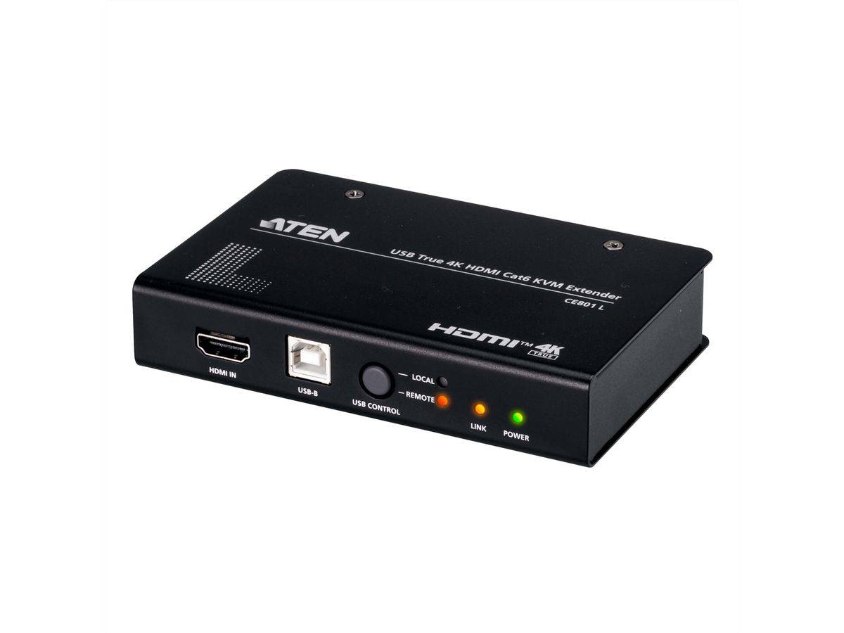 Aten CE801 USB True 4K HDMI Cat 6 KVM Extender-1