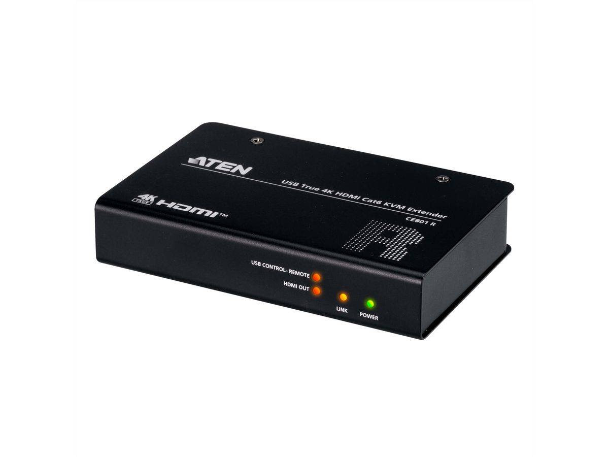 Aten CE801 USB True 4K HDMI Cat 6 KVM Extender-2
