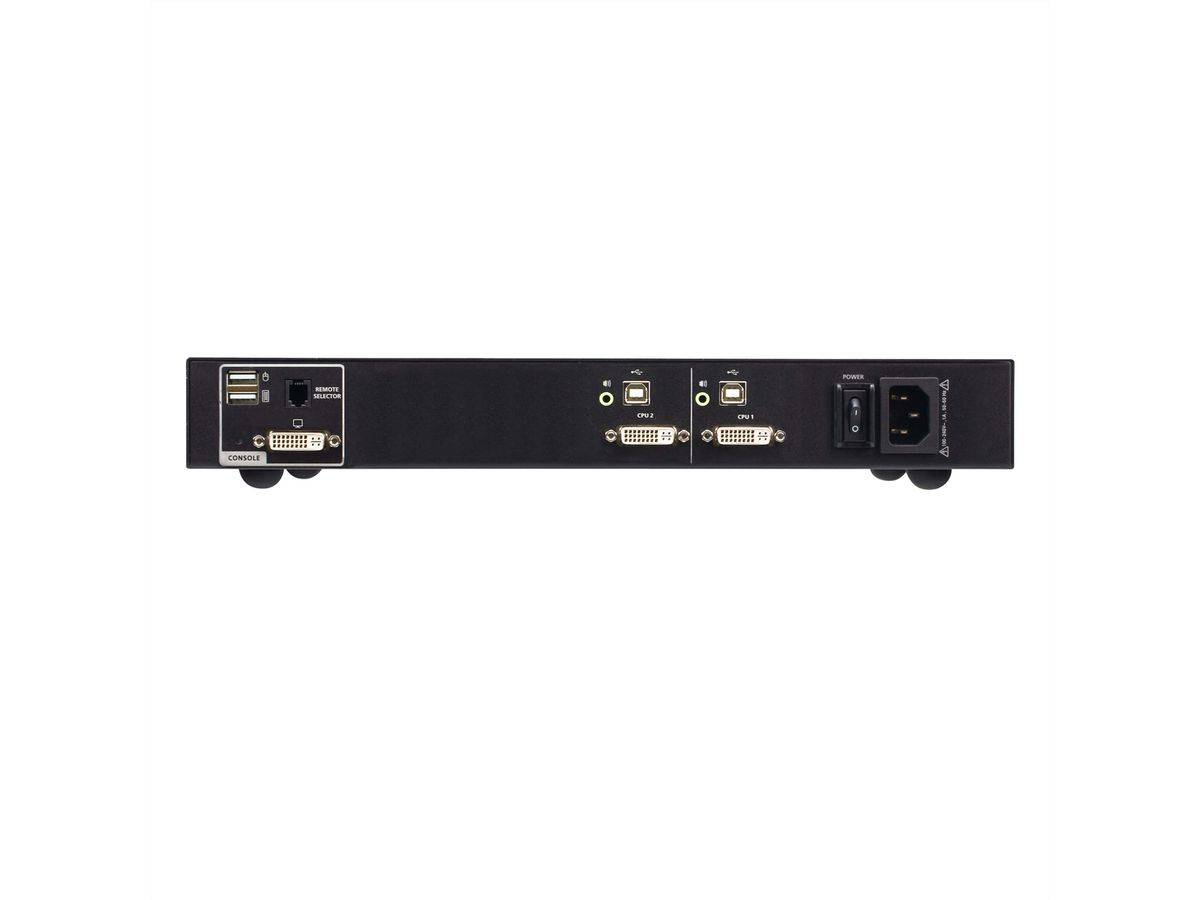 Aten CS1182D4 2-Port USB 4K DVI Secure KVM-1
