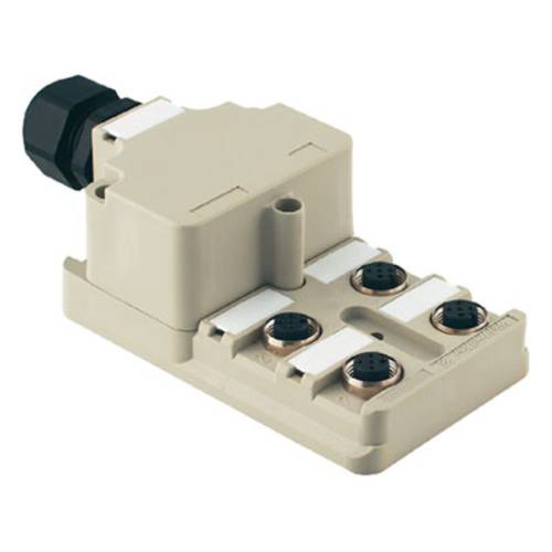 Thumbnail - Weidmüller SAI-8-M 5P M12 OL 1740190000 Sensor/Aktorbox passiv M12-Verteiler mit Metallgewinde 1 St.
