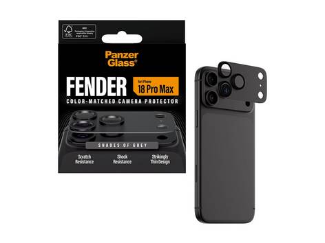 PanzerGlass PG Fender Camera Protector Dark Grey iPh