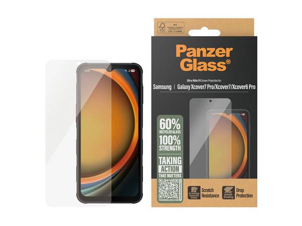 PanzerGlass Bildschirmschutz für Handy - ultrabreite