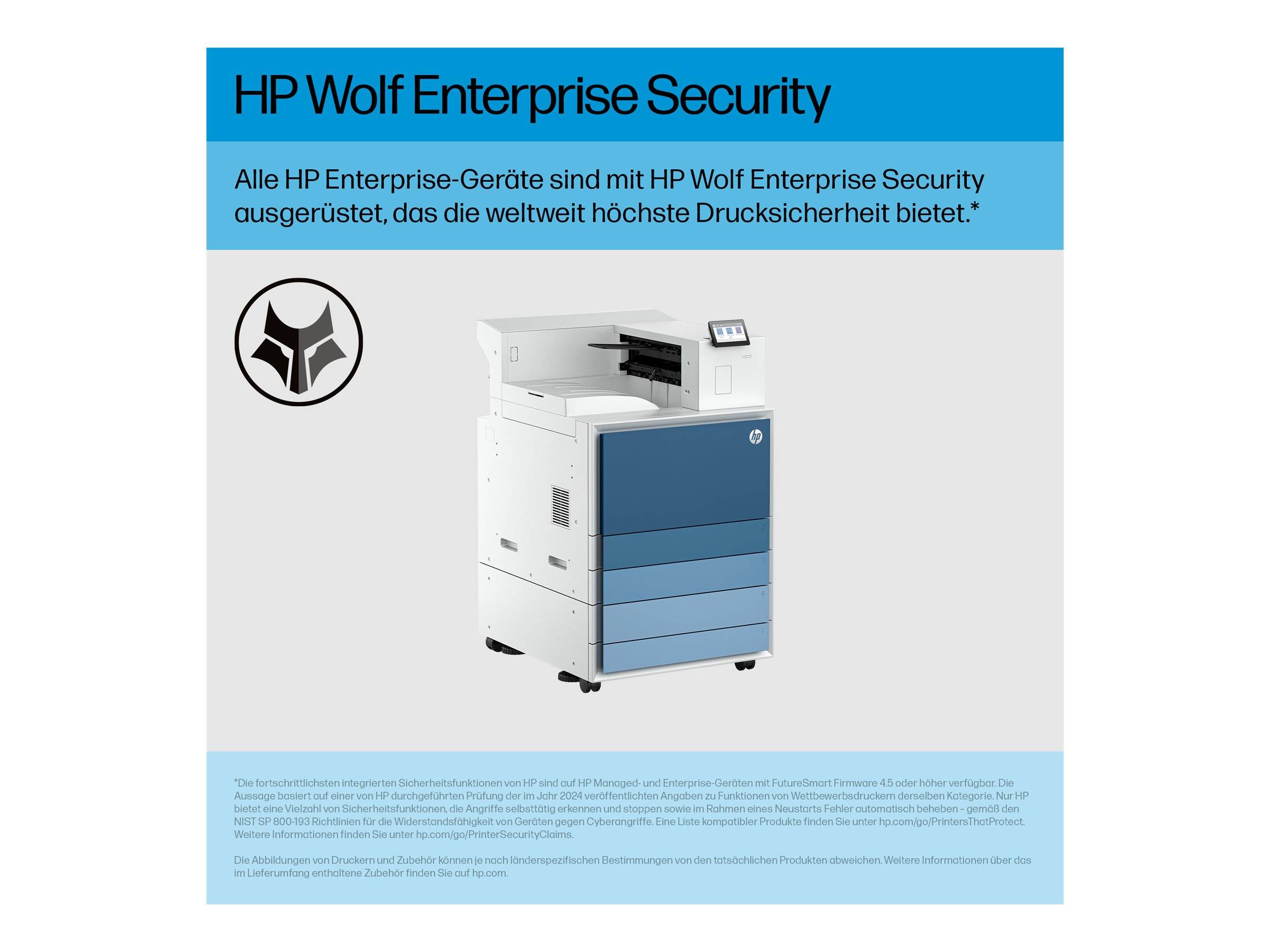HP LaserJet Enterprise 8501x - Drucker - s/w-0