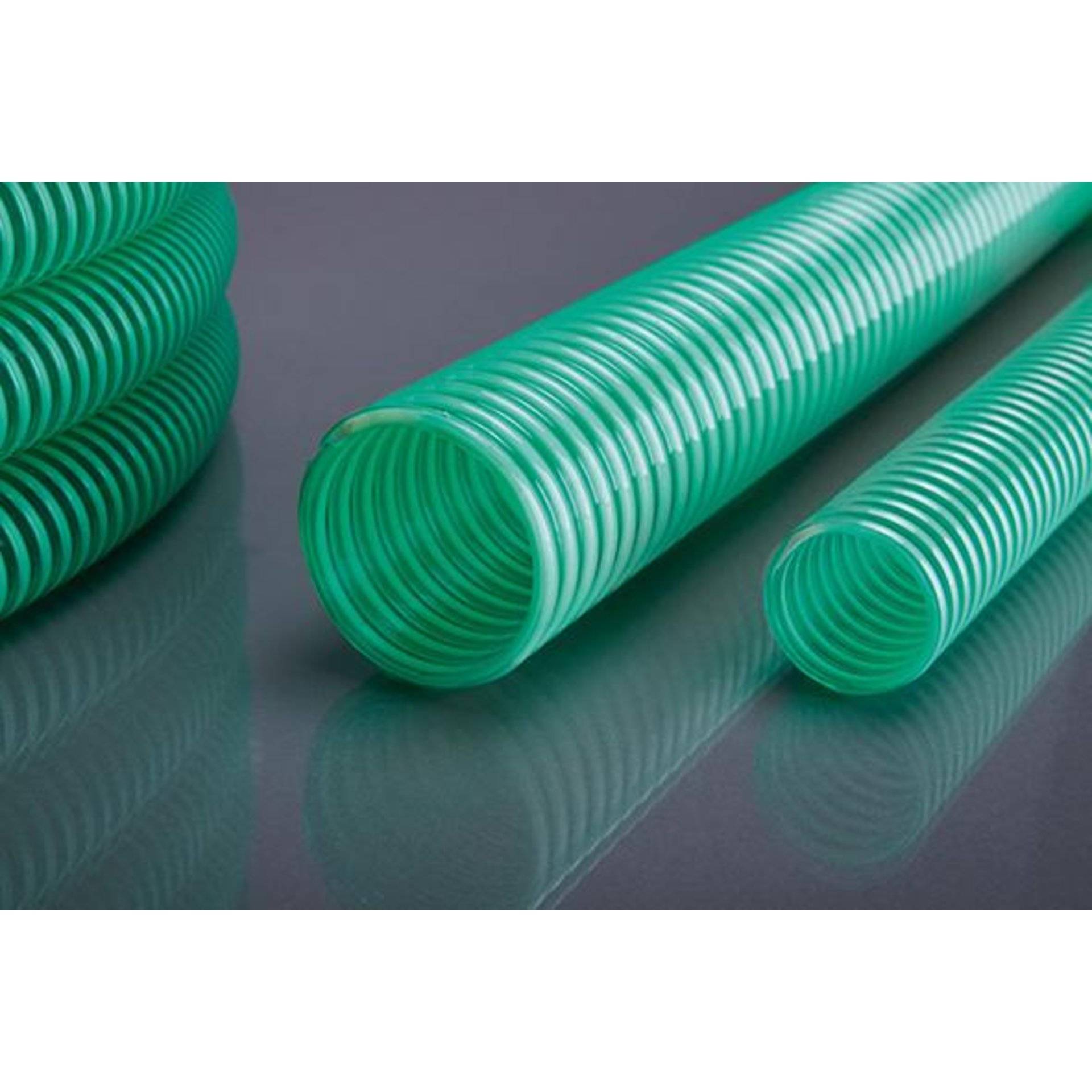 Saug-Druckschlauch 10, 25x2,5mm, 25m grün/ transparent APD-0