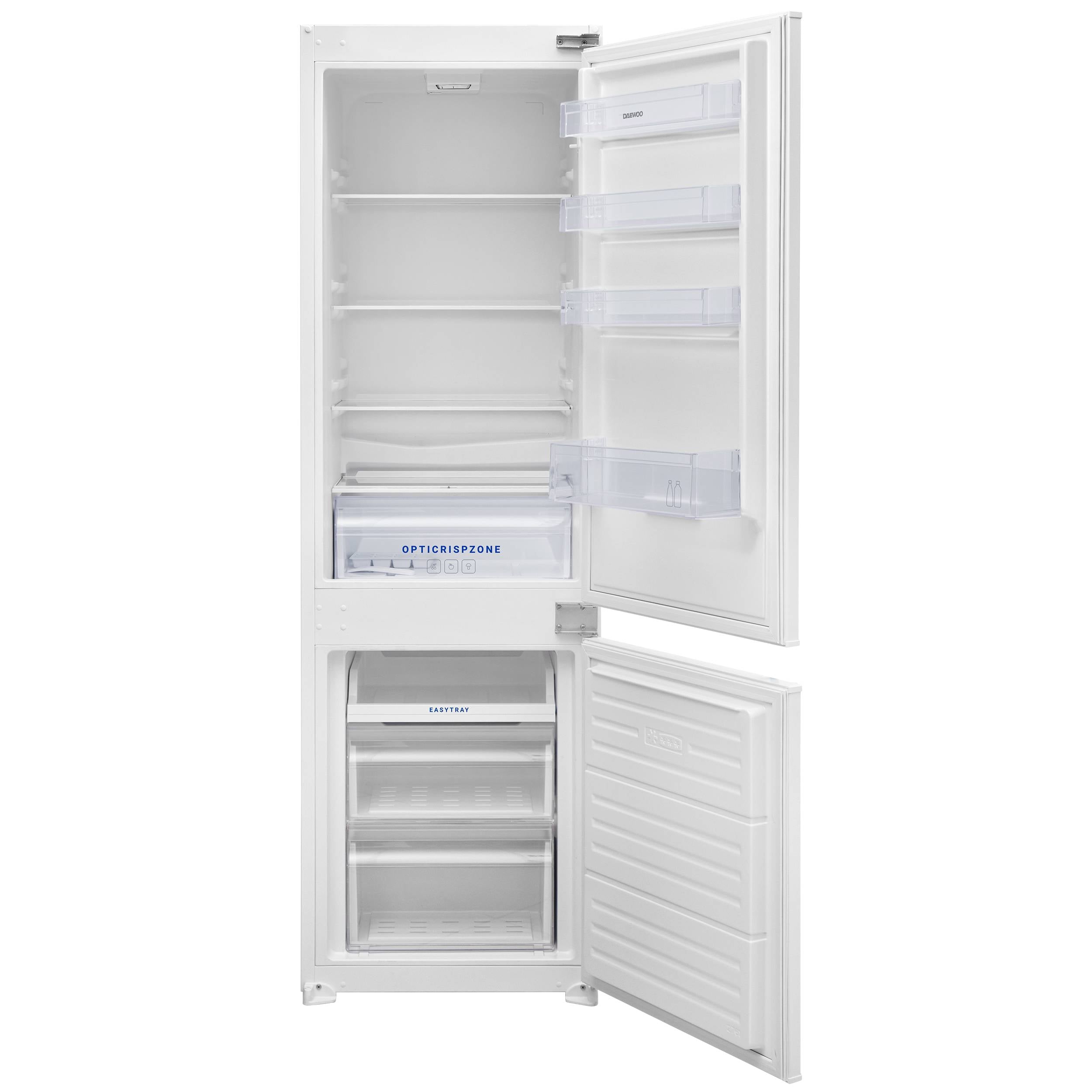 Daewoo CKL2764EIMA0-DE Einbaukühlschrank mit Gefrierfach, Einbau Kühl Gefrierkombination, 178cm Nische, 251 Liter-0