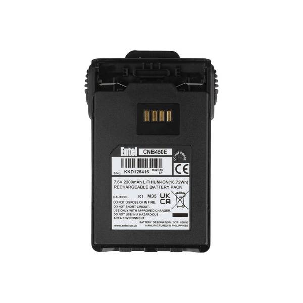 Li-Ion Originalakku CNB-450E für ENTEL DX und HX Serie - 7,4 V 1800 mAh